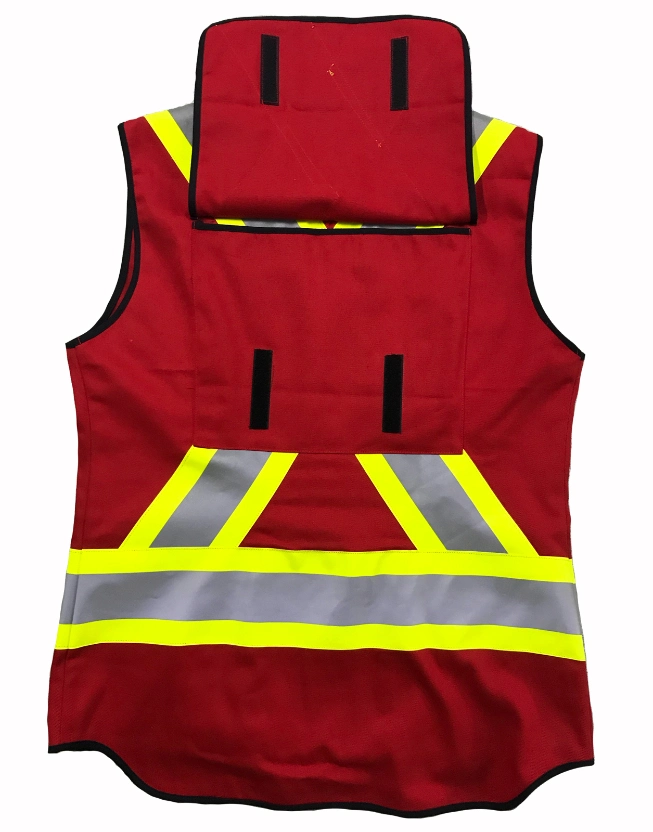 High Quality Fire-Retardant Reflective Safety Vest Security Working Vest Women′s Vest